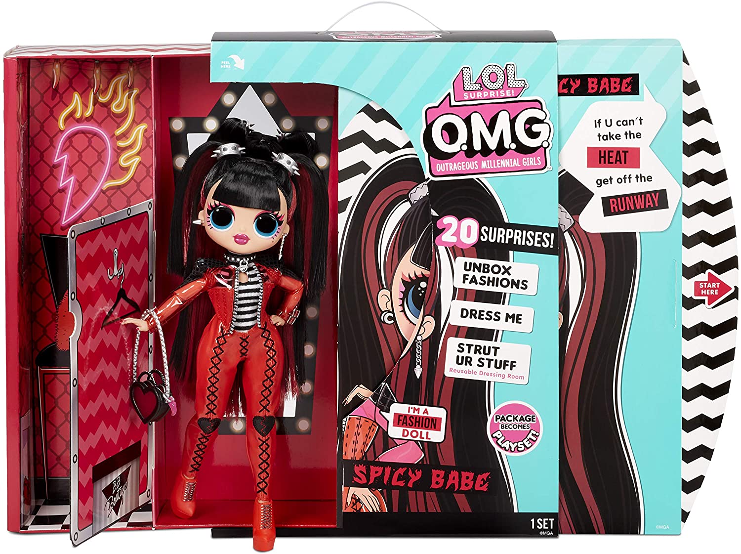 MGA L.O.L Surprise! OMG Velká ségra série 4 Spicy Babe