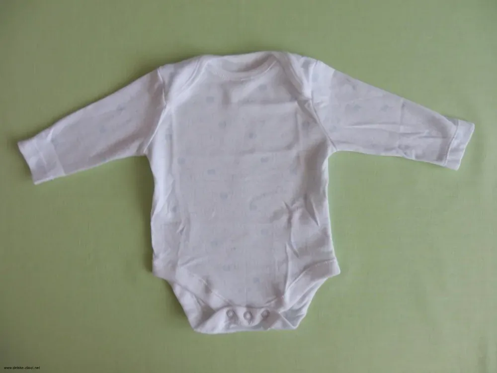 F&F kojenecká body modré balení 5 kusů