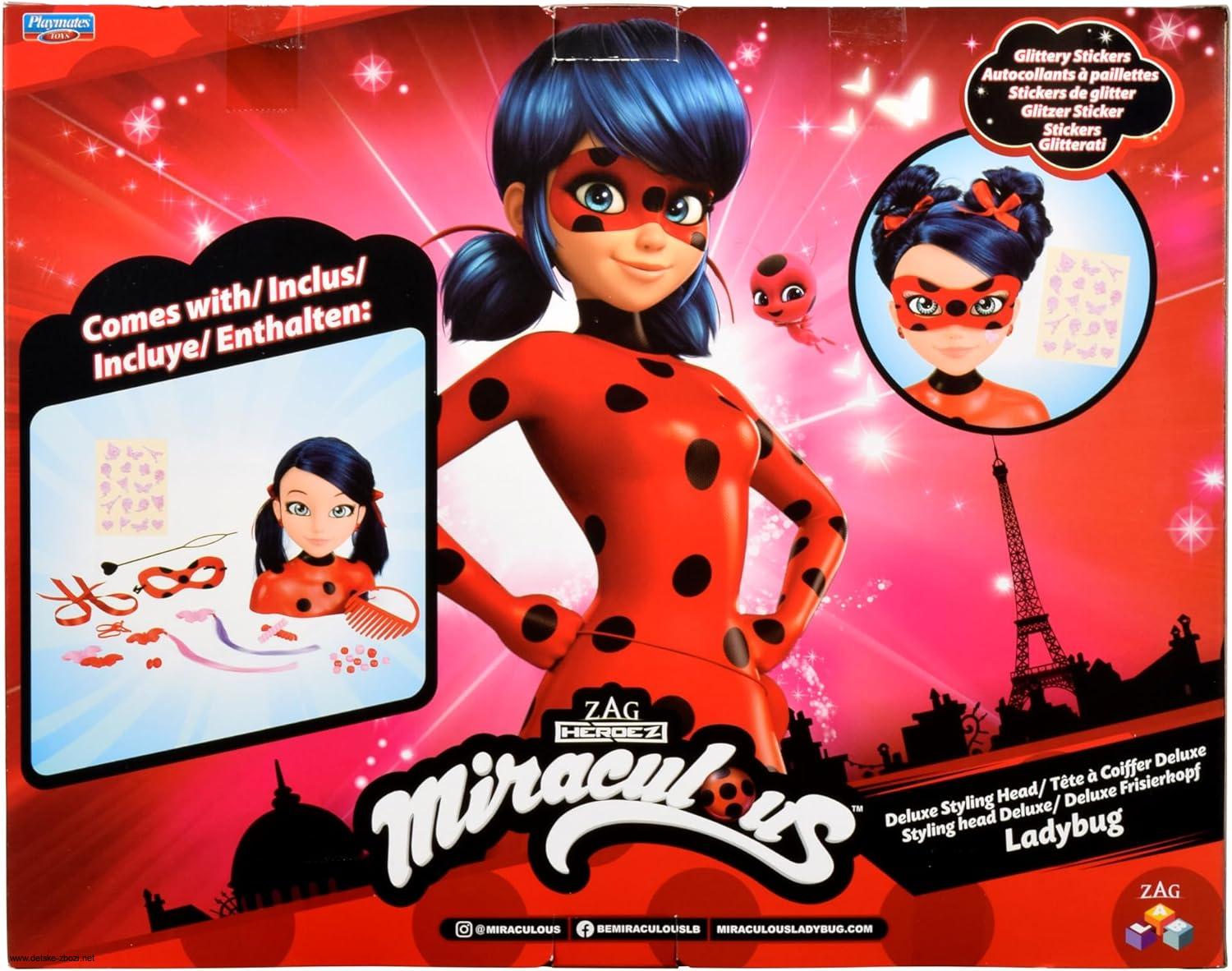 Bandai Miraculous Deluxe česací hlava Ladybug 21 cm