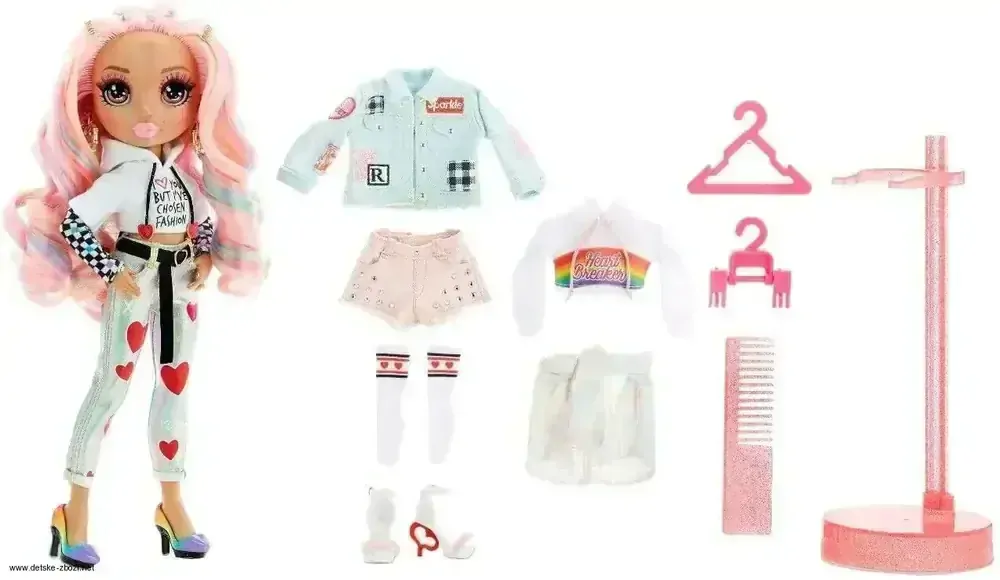 MGA Rainbow High Fashion panenka Kia Hart 27 cm