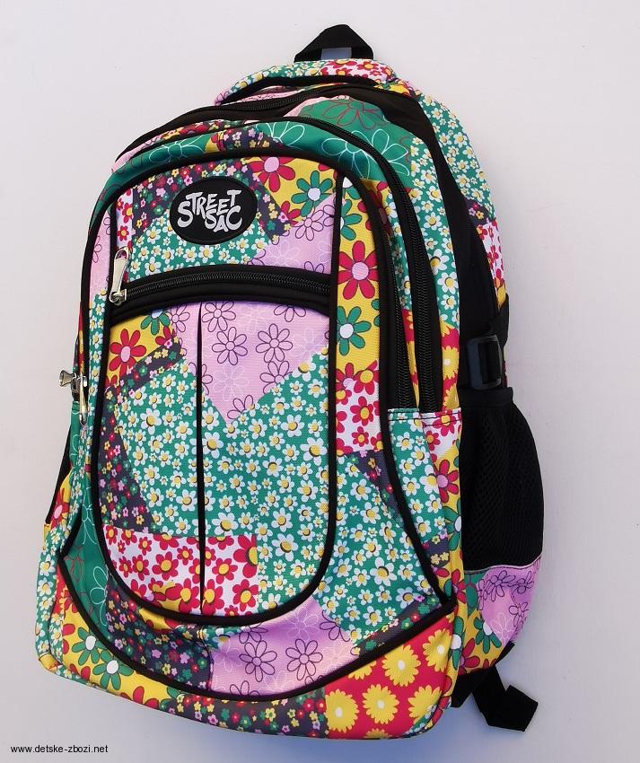 StreetSac školní batoh FLORA 45 x 33 x 14 cm
