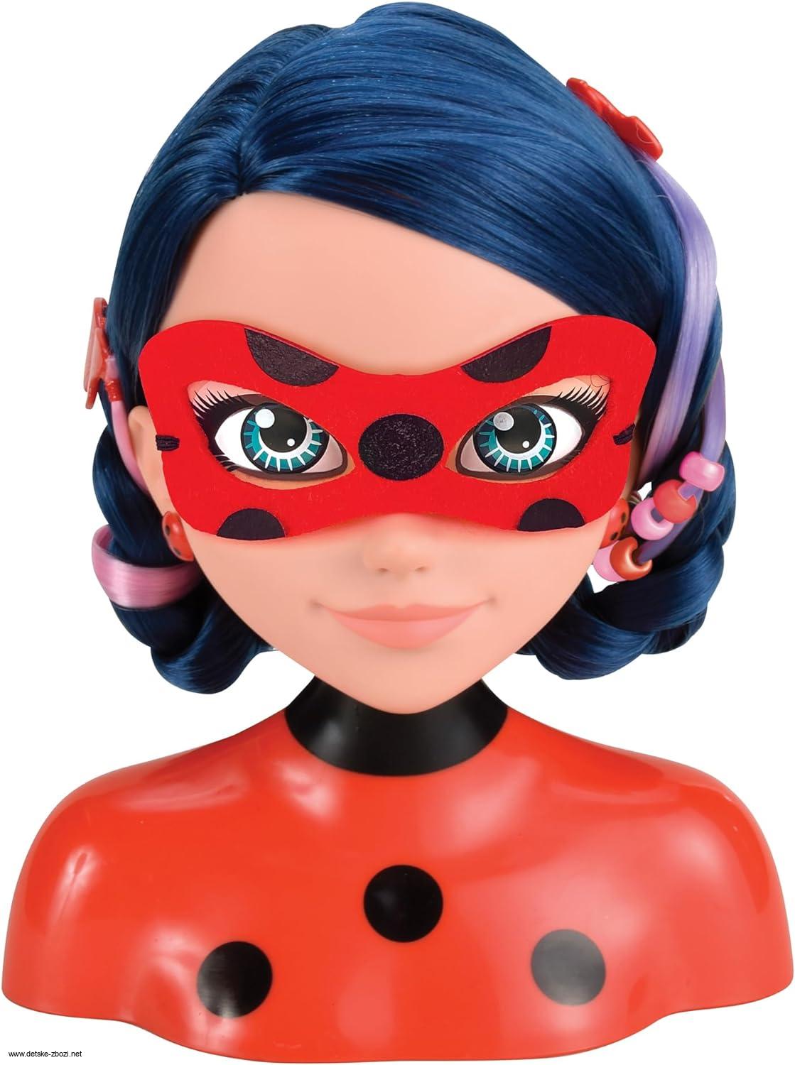 Bandai Miraculous Deluxe česací hlava Ladybug 21 cm