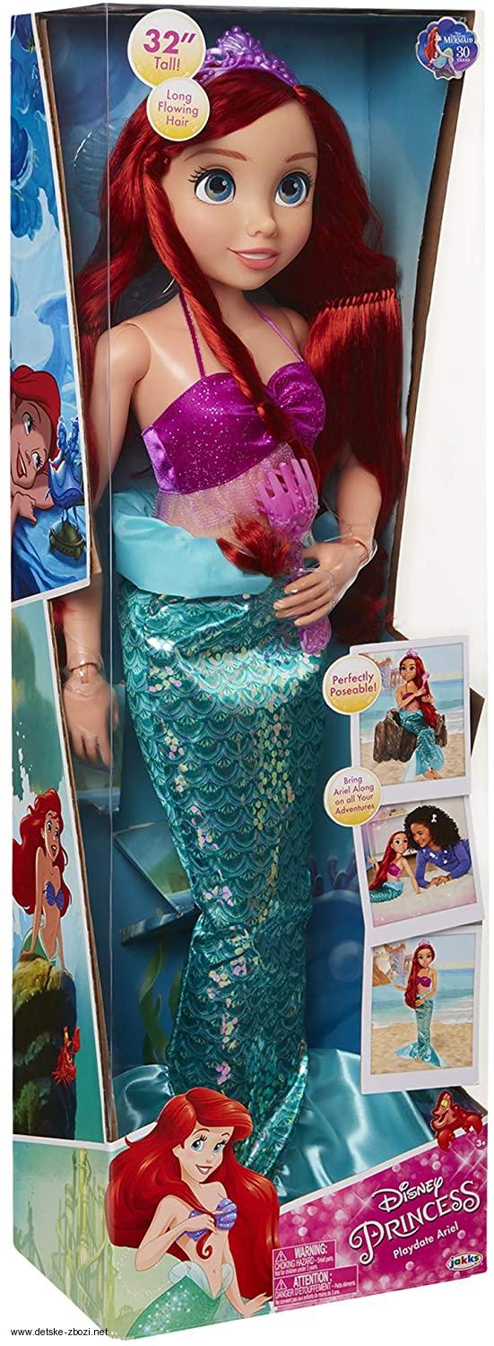 Jakks Pacific Ariel malá mořská víla panenka 81 cm