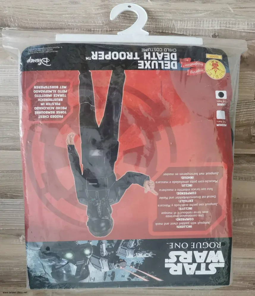 Rubies dětský kostým Disney Deluxe Death Trooper 7-8 let