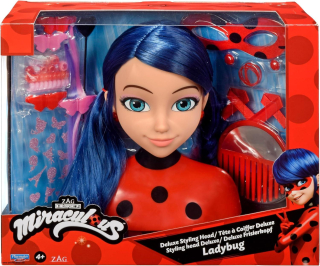 Bandai Miraculous Deluxe česací hlava Ladybug 21 cm